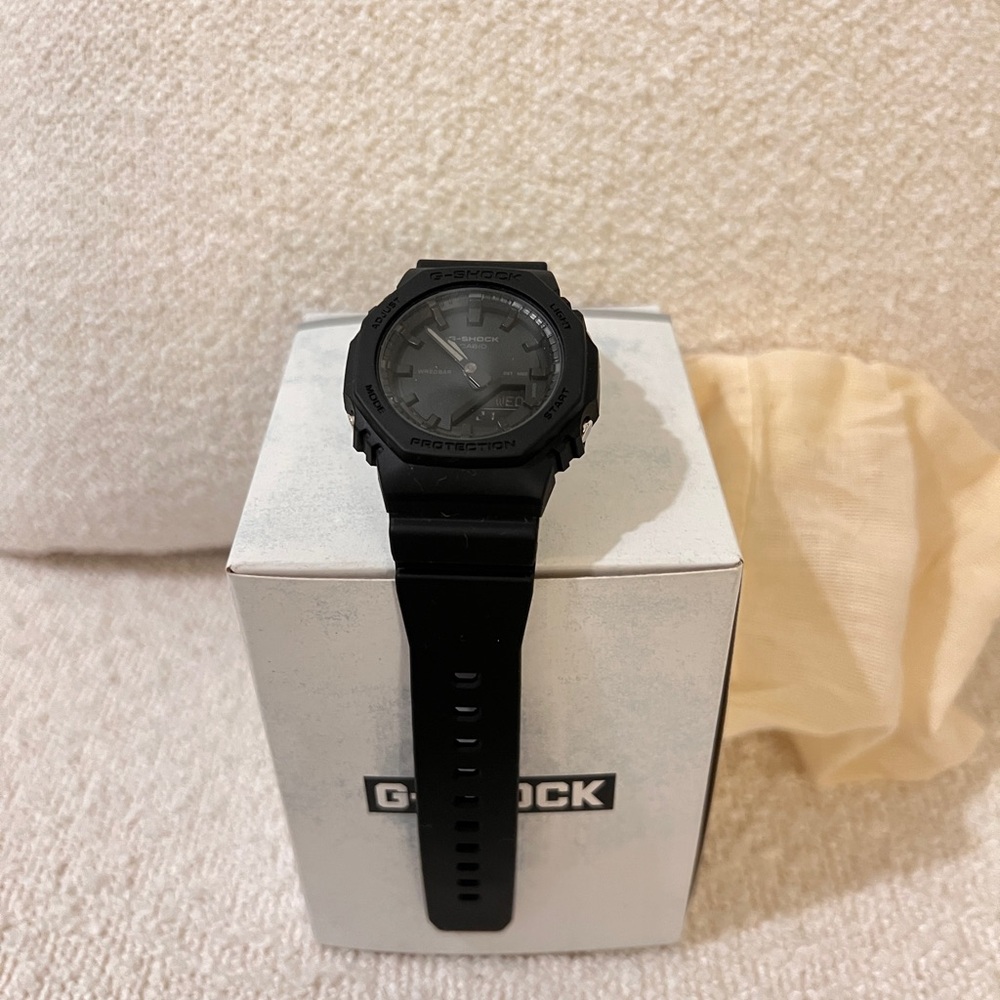 G-Shock Matte Black Watch GMAP2100BB-1A